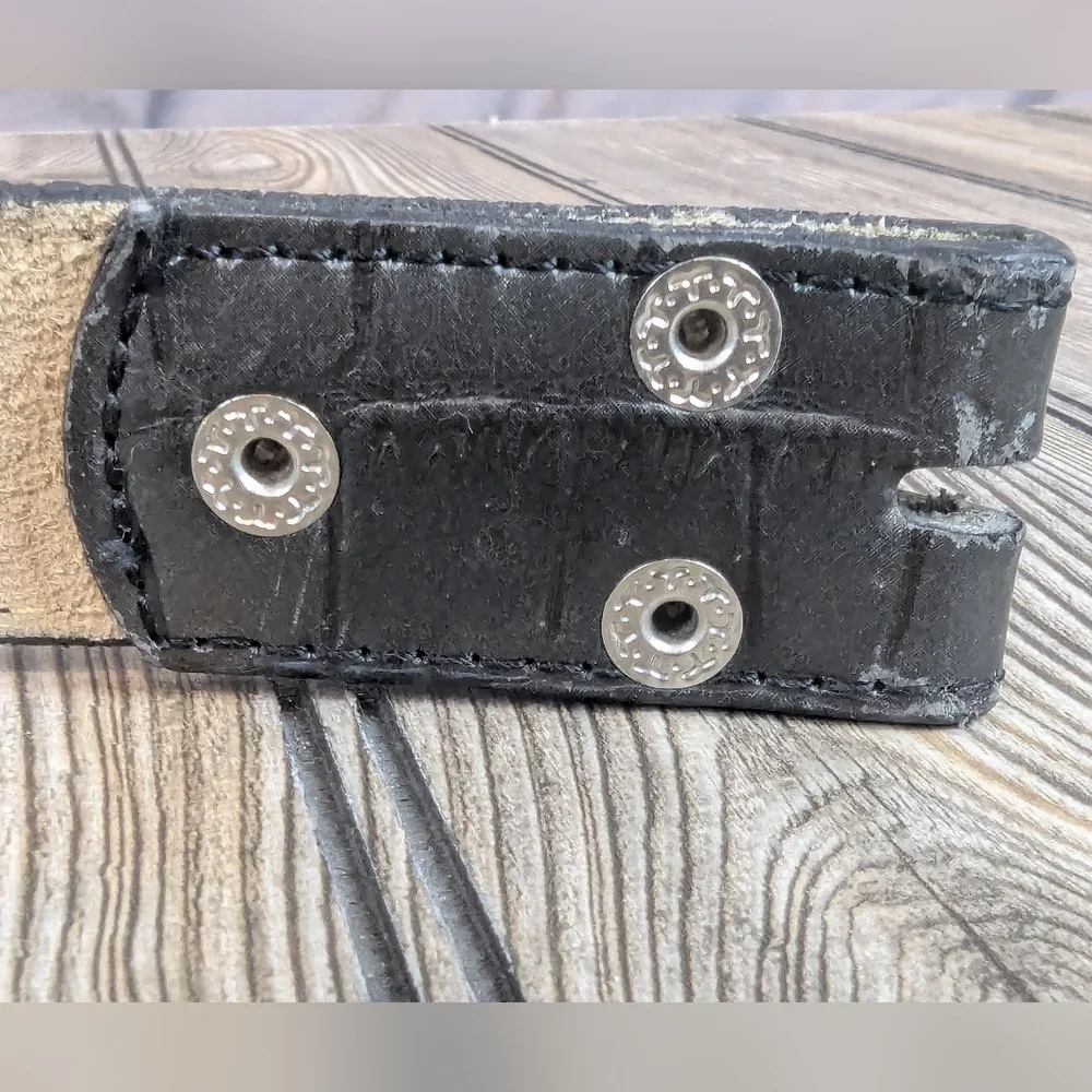 Nocona Bling Chevron Belt (Brand Is A Guess) - Picture 4 of 9